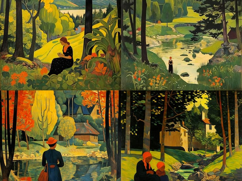 Art Nouveau Pastoral