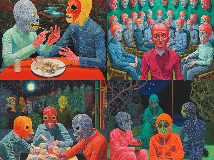 Surrealistic Pop Art