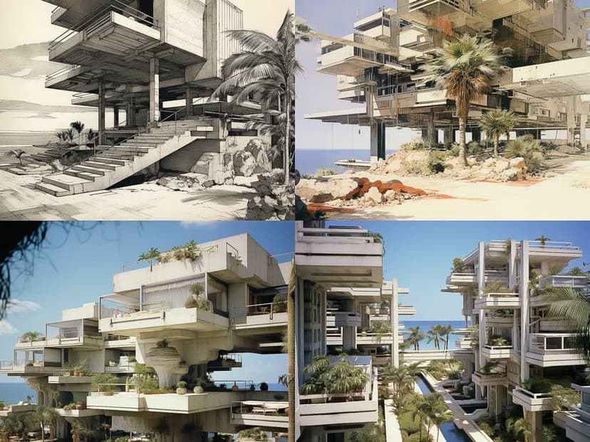 Brutalist Architectural Vision