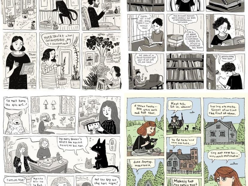Whimsical Comic Style