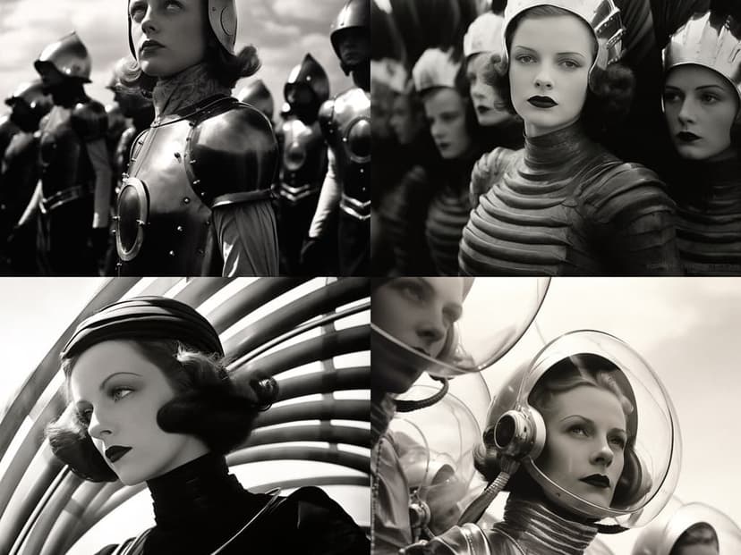 Retro Futurism Noir