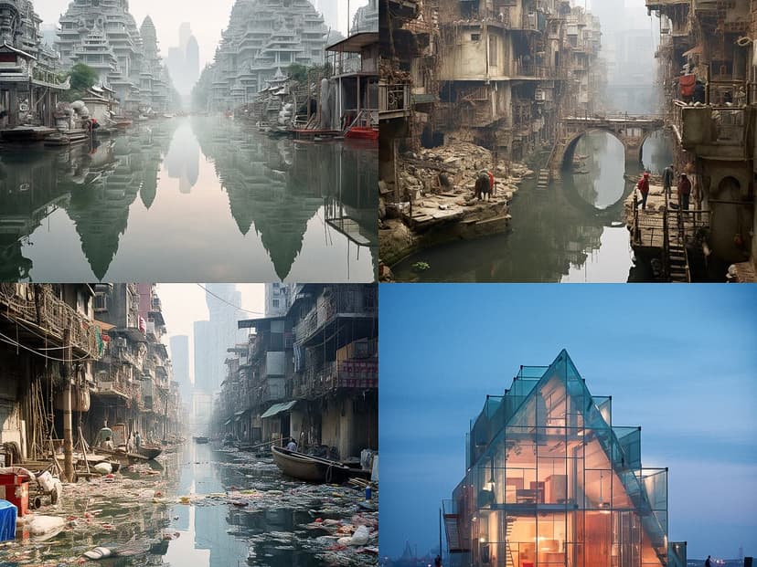 Surreal Architectural Impressionism