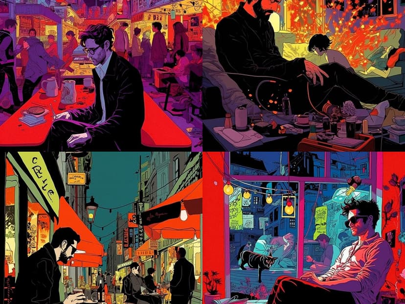 Neo-noir comic