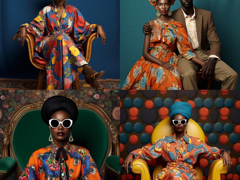 Vibrant Afrocentric Fashion