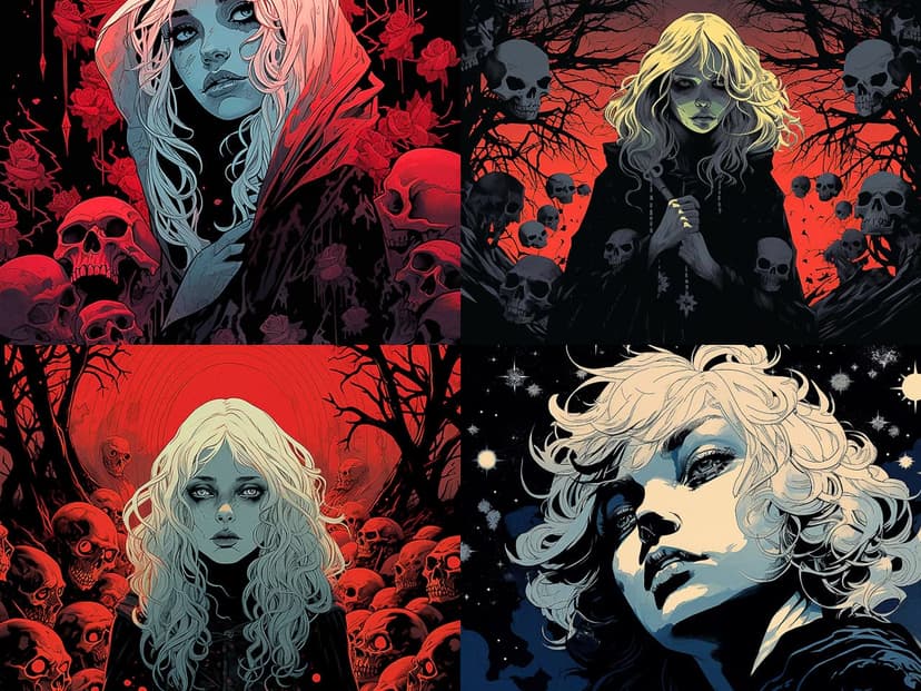 Dark Gothic Illustration