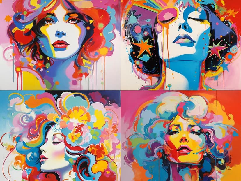 Psychedelic Pop Art