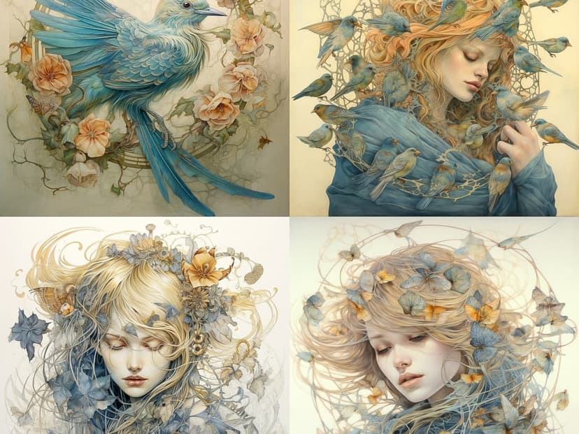 Ethereal Floral Surrealism