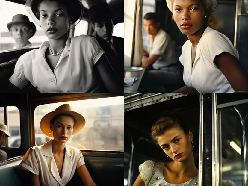 Vintage Cinematic Portrait