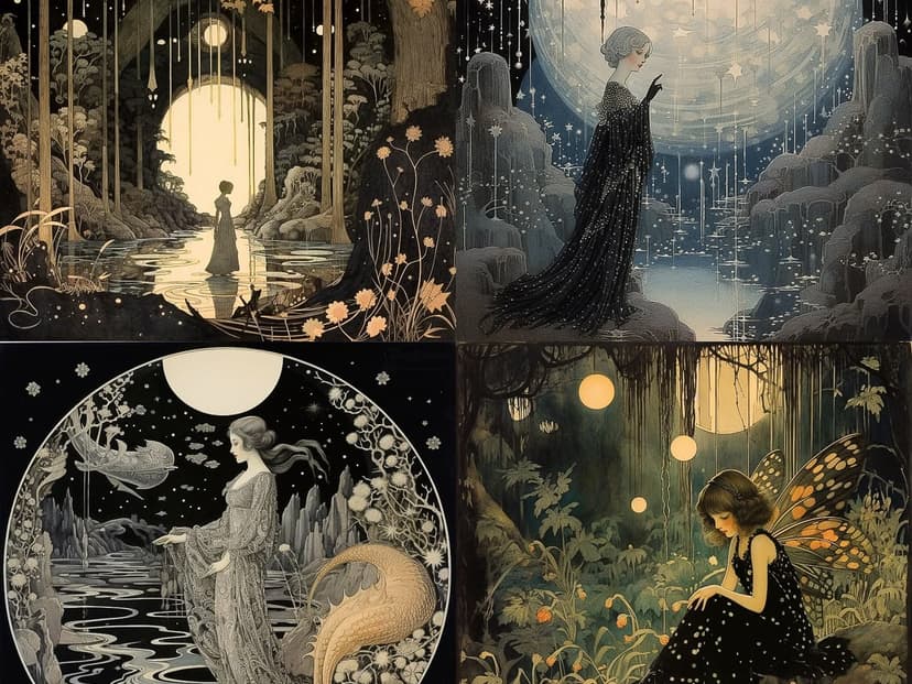 Art Nouveau Fantasy