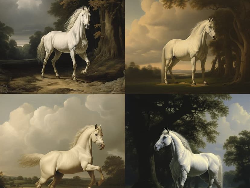 Baroque Equine Art