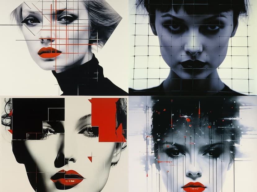 Geometric Abstract Portraiture