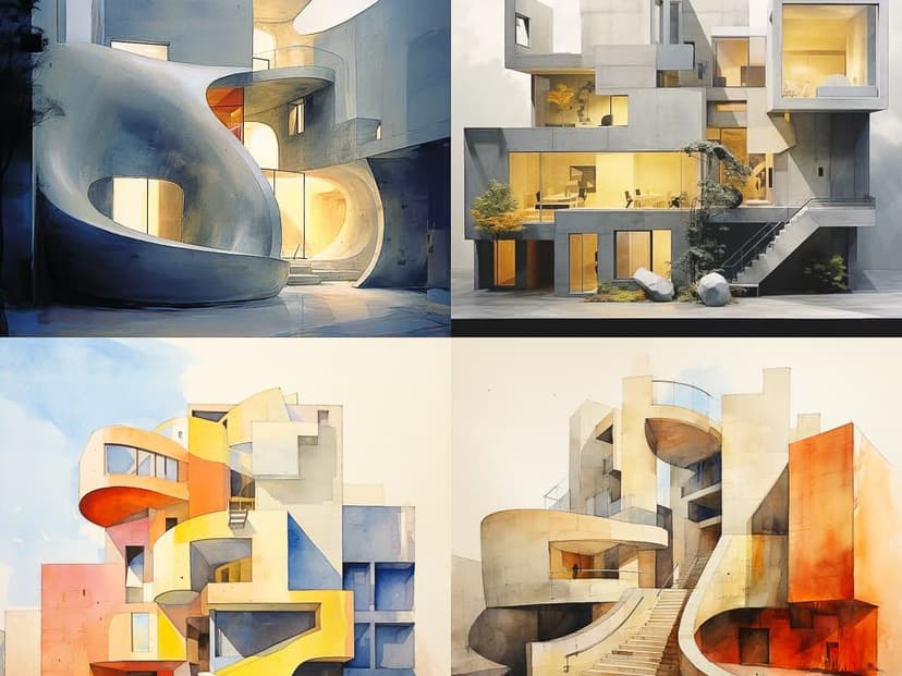 Modern Architectural Abstraction