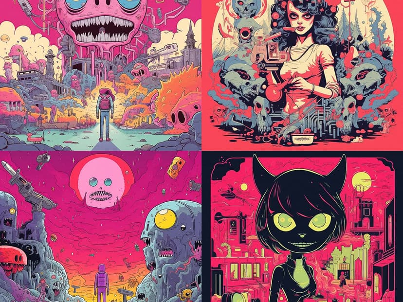 Psychedelic Pop Surrealism