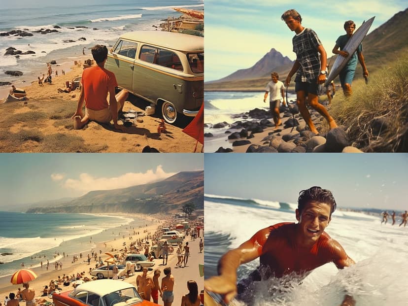 Vintage Surf Aesthetic