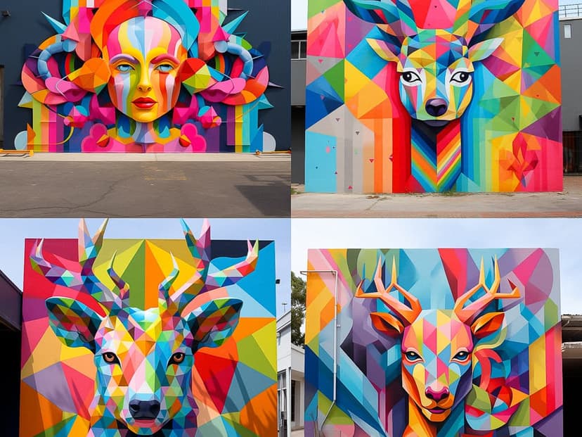 Geometric Pop Art